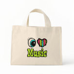 Bright Eye Heart I Love Music bags