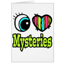 Bright Eye Heart I Love Mysteries Cards
