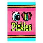Bright Eye Heart I Love Pickles Personalised Invitations