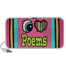 Bright Eye Heart I Love Poems Portable Speaker