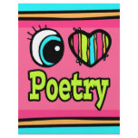 Bright Eye Heart I Love Poetry flyers