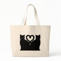 Bright Eyes Heart Tote Bag