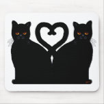 Bright Eyes Heart mousepads