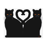 Bright Eyes Heart postcards