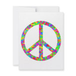 Bright Floral Peace invitations