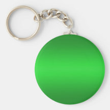 Bright Green Gradient - Emerald Greens Template B Key Chain