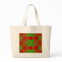bright green red bags
