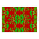 bright green red cards