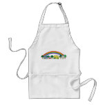 Bright Houses Rainbow aprons
