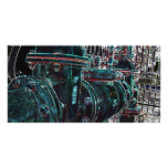 Bright Industrial Pipe photo cards