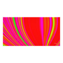 Bright Magic Digital Art Photo Card