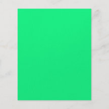 Bright Neon Green Flyer