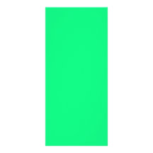 Bright Neon Green Rack Card