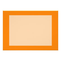 bright orange DIY custom background template Personalized Invitations