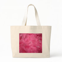 Bright Pink Feather Boa Bag