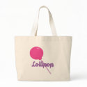 Bright Pink Lollipop bags