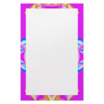 bright pink stationery