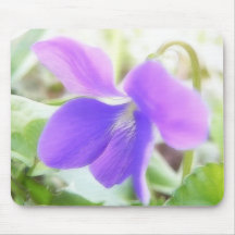 Bright Purple Violet Mousepads