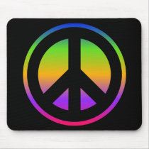 Bright Rainbow Mouse Mat