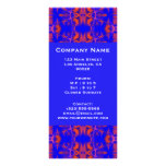 bright red blue rack card