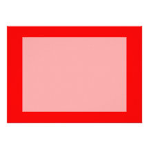 bright red DIY custom background template Announcements