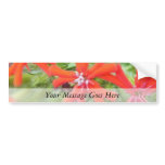 Bright Red Maltese Cross Bumper Stickers