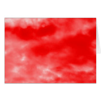 Bright Red Sky Pattern