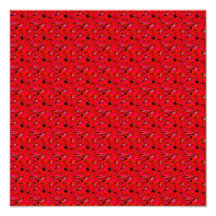 Bright Red Trendy Hibiscus Flowers Photo
