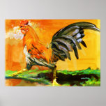 Bright Roo Print