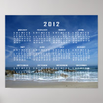 Bright Skies and Clear Waters; 2012 Calendar Poster
