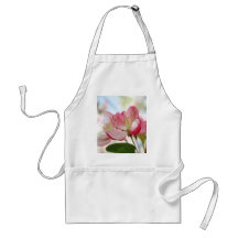 Bright Spring Apple Blossoms Apron
