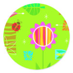 Bright Springy Pattern Sticker