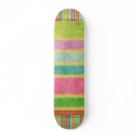 Bright Stripes Skate Deck