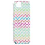 Bright Summer Pastel Chevron Pattern iPhone 5 Case