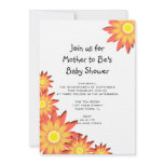 Bright Sunflower Baby Shower Invitation