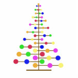 Bright Tree Magnet photo sculptures