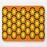 Bright Wave Chevron Mouse Pad
