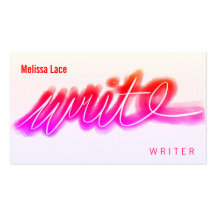Bright Write Business Cards