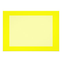 bright yellow DIY custom background template Card