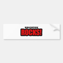 Brighton, Alabama City Design Bumper Sticker