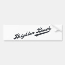 Brighton Beach Bumper Stickers