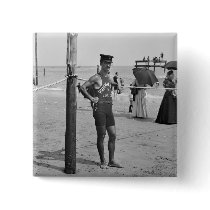 Brighton Beach Lifeguard, early 1900s Buttons
