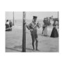 Brighton Beach Lifeguard, early 1900s Postcard