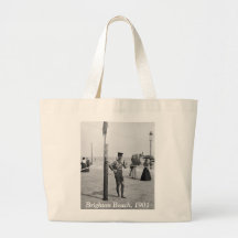 Brighton Beach Lifeguard, early 1900s Tote Bag