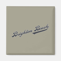 Brighton Beach Refrigerator Magnets