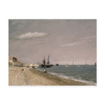 Brighton Beach with colliers, 1824 postcards