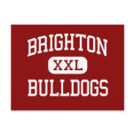 Brighton - Bulldogs - High - Brighton Colorado postcards
