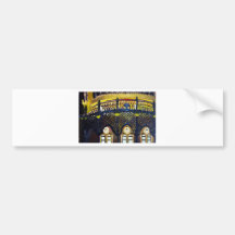 Brighton Pavilion by night Bumper Stickers