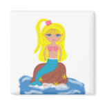 Brigit the Mermaid Magnet