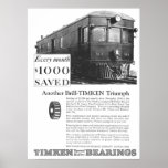 Brill Company 1926 M-1 Gas Electric Car Poster